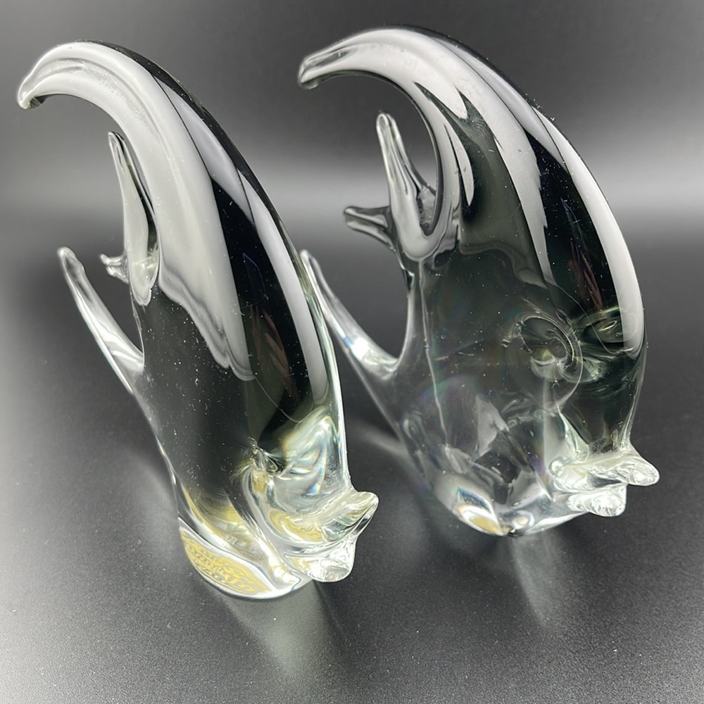 Murano Angelfish 2 Set - Picture 3 of 5